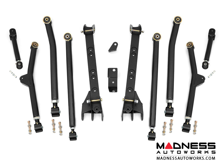 Jeep Wrangler Unlimited TJ Long Arm Upgrade Kit - 4-6" Lift